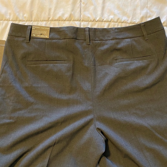 NWT Zac & Rachel grey dress pants - Picture 2 of 10